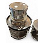 Used Ludwig 4 Piece ROCKER SILVER Drum Kit