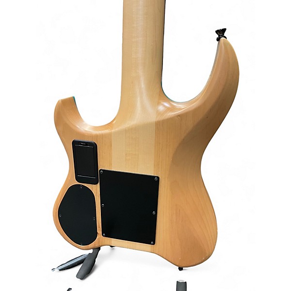 Used Kiesel Vader 7 Premium Metallic Aqua Marine Solid Body Electric Guitar