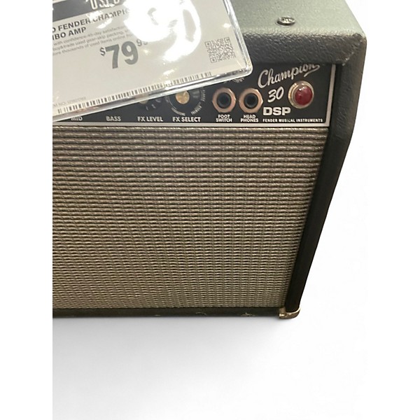 Used Fender Champion 30 DSP Guitar Combo Amp