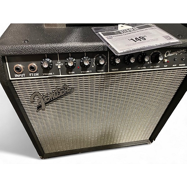 Used Fender Champion 40 Guitar Combo Amp