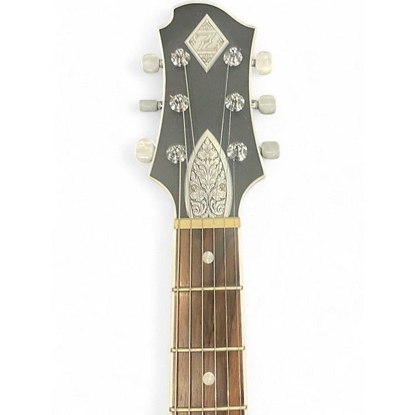 Used Zemaitis CS24MF Black and Silver Solid Body Electric Guitar