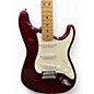 Used 2018 Fender Player Stratocaster Burgundy Solid Body Electric Guitar