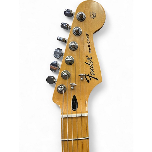 Used 2018 Fender Player Stratocaster Burgundy Solid Body Electric Guitar