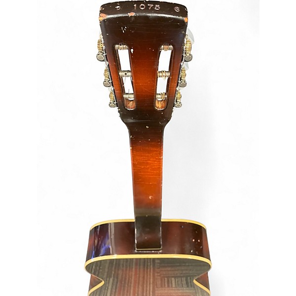 Vintage 1976 Dobro d60 Brown Sunburst Resonator Guitar