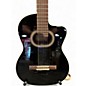 Used Takamine GC6CE Black Classical Acoustic Electric Guitar