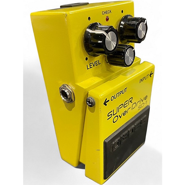 Used BOSS SD1 Super Overdrive Effect Pedal