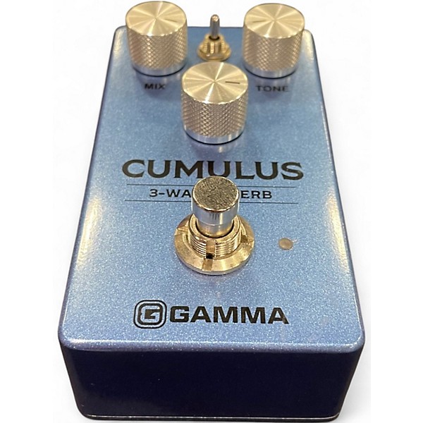 Used GAMMA CUMULUS 3-WAY REVERB Effect Pedal