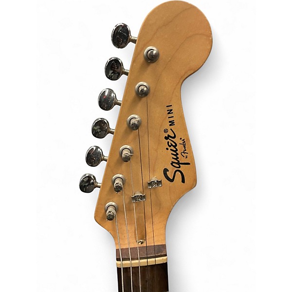 Used Squier Mini Affinity Stratocaster Candy Apple Red Electric Guitar