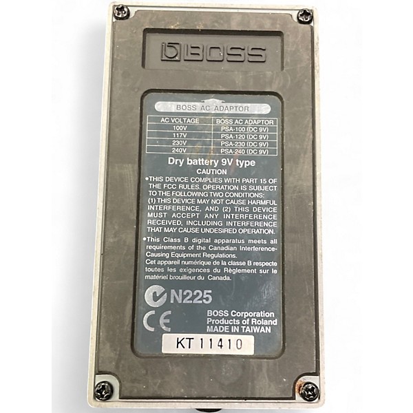 Used BOSS TU2 Chromatic Tuner Pedal