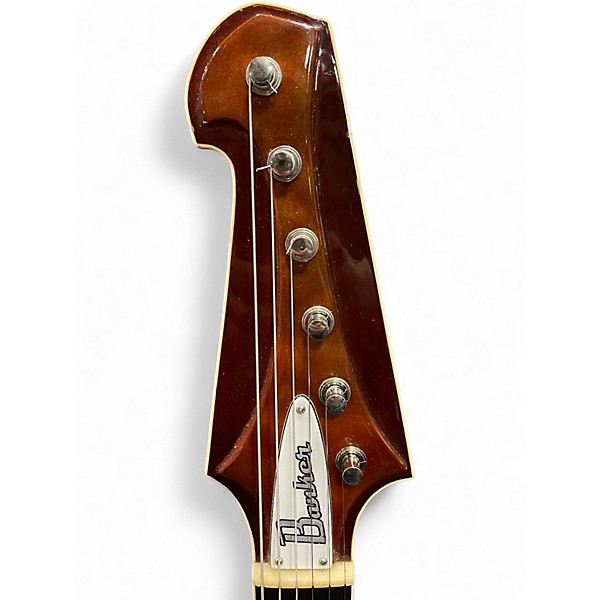 Used 2021 Banker Redtail R Natural Mahogany Burst Solid Body Electric Guitar