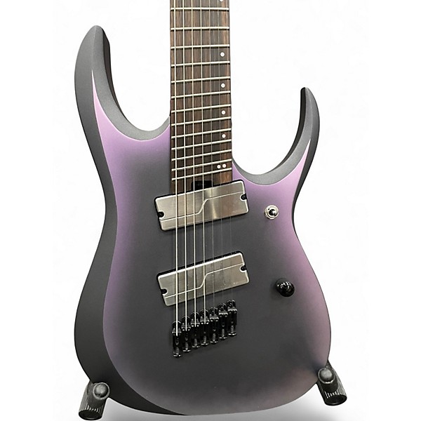 Used Ibanez RGD71ALMS Axion Label Multi-Scale 7-String Aurora Burst Solid Body Electric Guitar