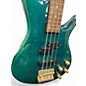 Used Ibanez SR1200E Emerald Green Electric Bass Guitar