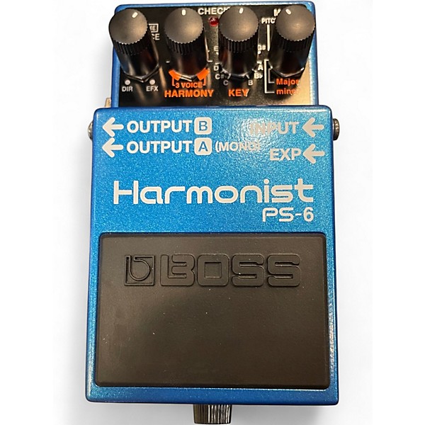 Used BOSS PS6 Harmonist Effect Pedal