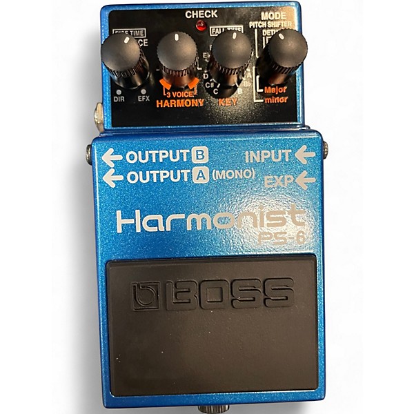 Used BOSS PS6 Harmonist Effect Pedal