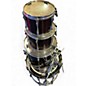 Used TAMA 4 Piece Superstar Black Chrome Drum Kit