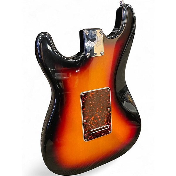 Used 1997 Fender Big Apple Stratocaster 3 Color Sunburst Solid Body Electric Guitar