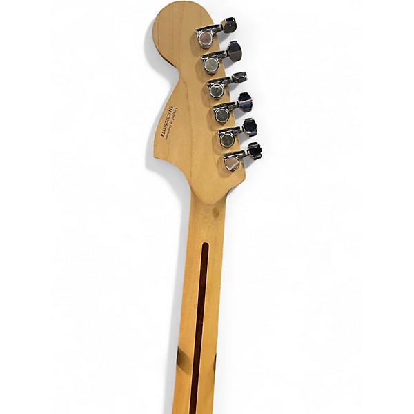 Used Squier Affinity Stratocaster Black and White Solid Body Electric Guitar