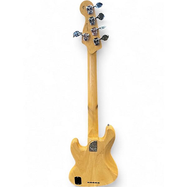 Used Fender American Deluxe Jazz Bass V Natural Electric Bass Guitar