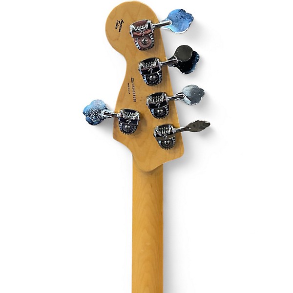 Used Fender American Deluxe Jazz Bass V Natural Electric Bass Guitar