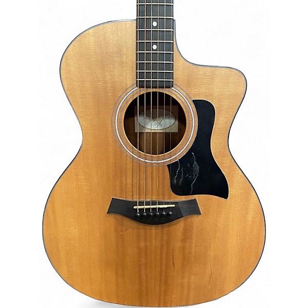 Used Taylor 114CE Natural Acoustic Electric Guitar
