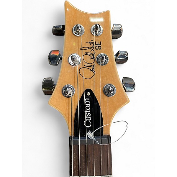 Used PRS CUSTOM SE 24 SEMI HOLLOW Natural Hollow Body Electric Guitar