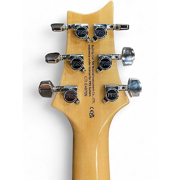 Used PRS CUSTOM SE 24 SEMI HOLLOW Natural Hollow Body Electric Guitar