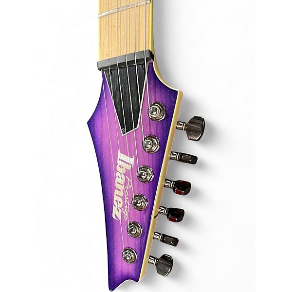 Used Ibanez RG652FX Royal Plum Burst Solid Body Electric Guitar