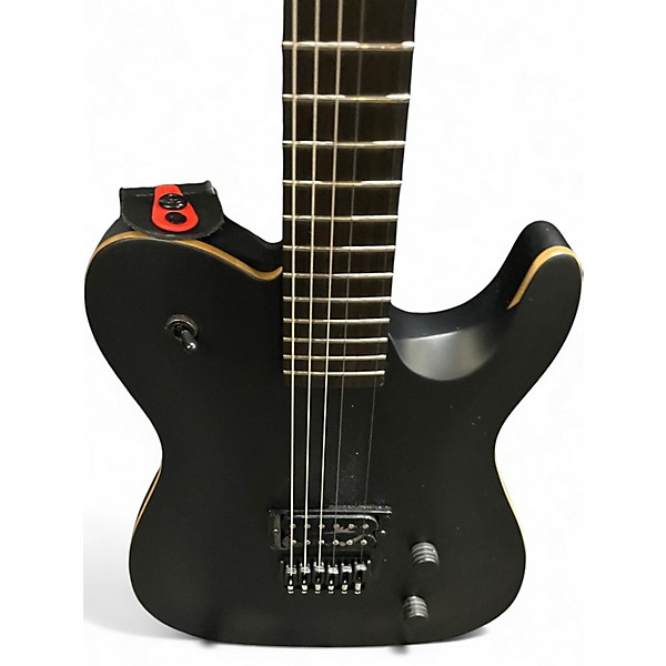 Used Jericho Fusion 6 Ignition Satin Black Solid Body Electric Guitar