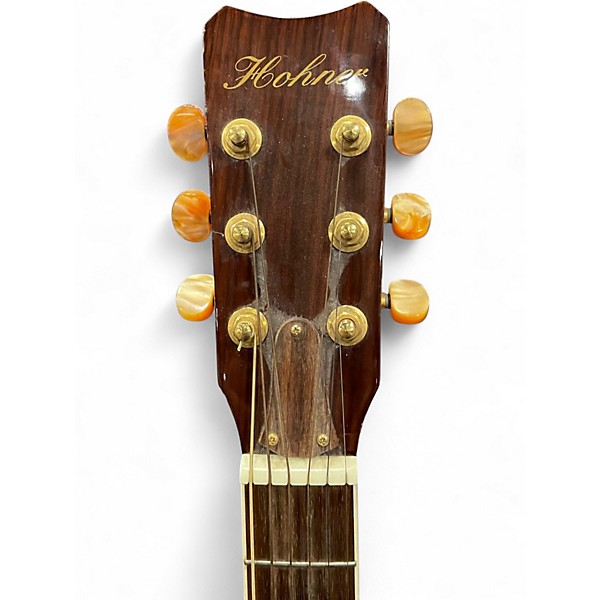 Used Hohner HW90 Natural Acoustic Guitar