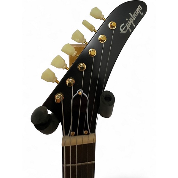 Used Epiphone Korina 1958 Explorer Natural Solid Body Electric Guitar