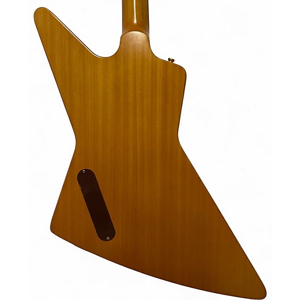 Used Epiphone Korina 1958 Explorer Natural Solid Body Electric Guitar