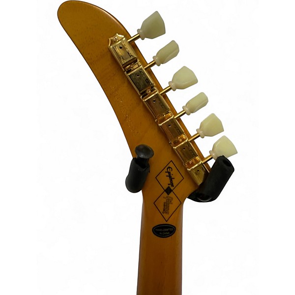 Used Epiphone Korina 1958 Explorer Natural Solid Body Electric Guitar