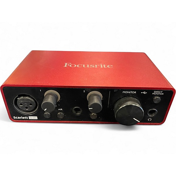 Used Focusrite Scarlett Solo Audio Interface
