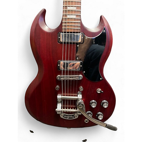 Used 2012 Gibson SG Special Worn Cherry Solid Body Electric Guitar