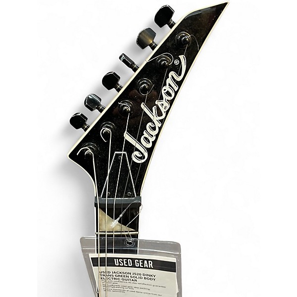 Used Jackson JS20 DINKY Trans Green Solid Body Electric Guitar