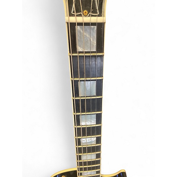 Vintage 1990s Gibson Les Paul Custom Black Solid Body Electric Guitar