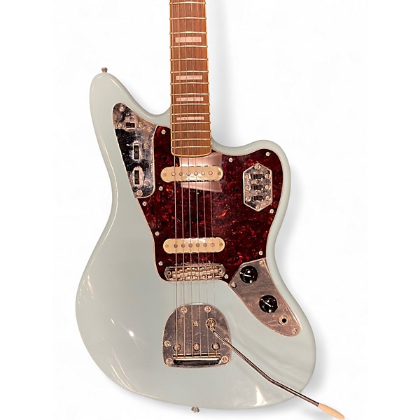 Used Squier Classic Vibe 70s Jaguar Daphne Blue Solid Body Electric Guitar