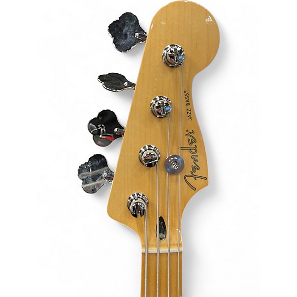 Used Fender Player Jazz Bass Blue Burst Electric Bass Guitar