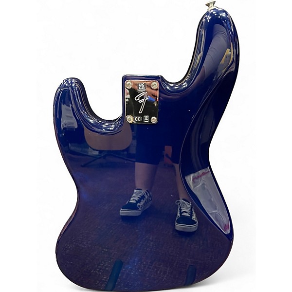 Used Fender Player Jazz Bass Blue Burst Electric Bass Guitar