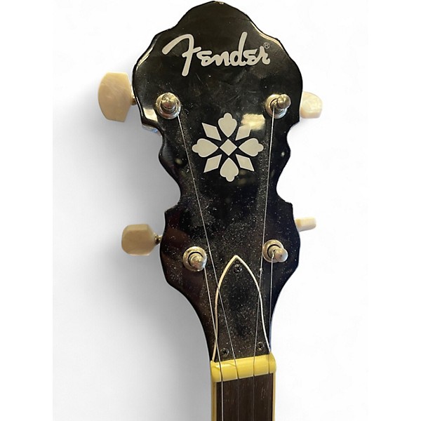 Used Fender FB54 5 String Natural Banjo
