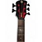 Used Spector PULSE LH crimson quilt Electric Bass Guitar
