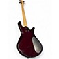 Used Spector PULSE LH crimson quilt Electric Bass Guitar