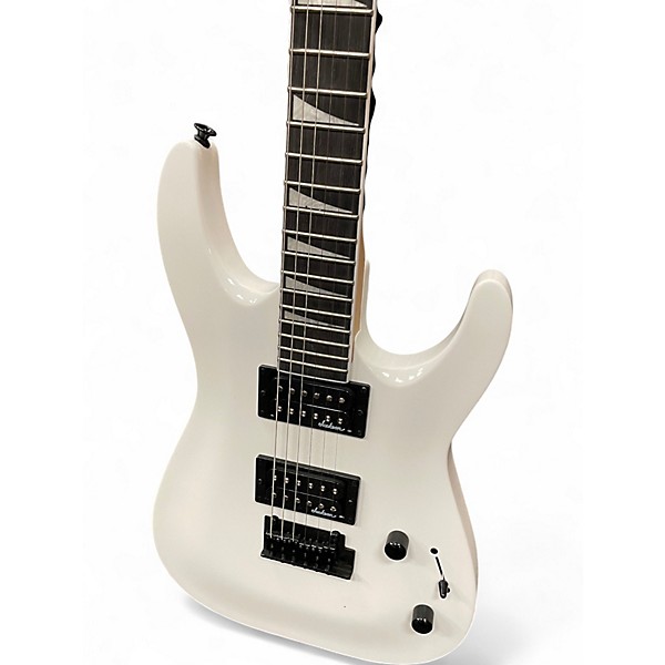 Used Jackson JS22 Dinky White Solid Body Electric Guitar