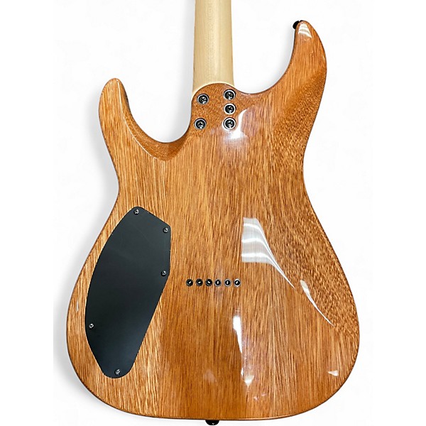 Used Schecter CR6 BURL Solid Body Electric Guitar