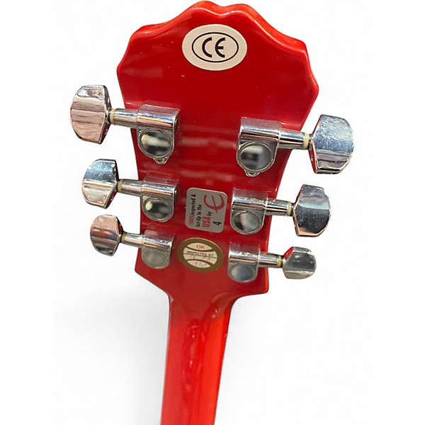 Used Epiphone Les Paul 100 Bolt On Candy Apple Red Solid Body Electric Guitar