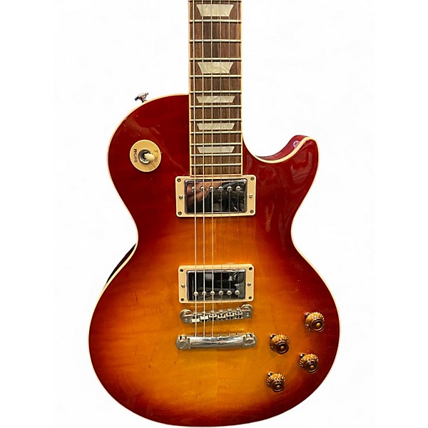 Used 2011 Gibson Les Paul Traditional Heritage Cherry Sunburst Solid Body Electric Guitar