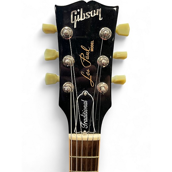 Used 2011 Gibson Les Paul Traditional Heritage Cherry Sunburst Solid Body Electric Guitar