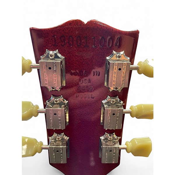 Used 2011 Gibson Les Paul Traditional Heritage Cherry Sunburst Solid Body Electric Guitar