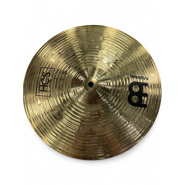Used MEINL 14in HCS Hi Hat Pair Cymbal