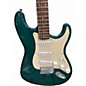 Used Squier Affinity Stratocaster Green Solid Body Electric Guitar